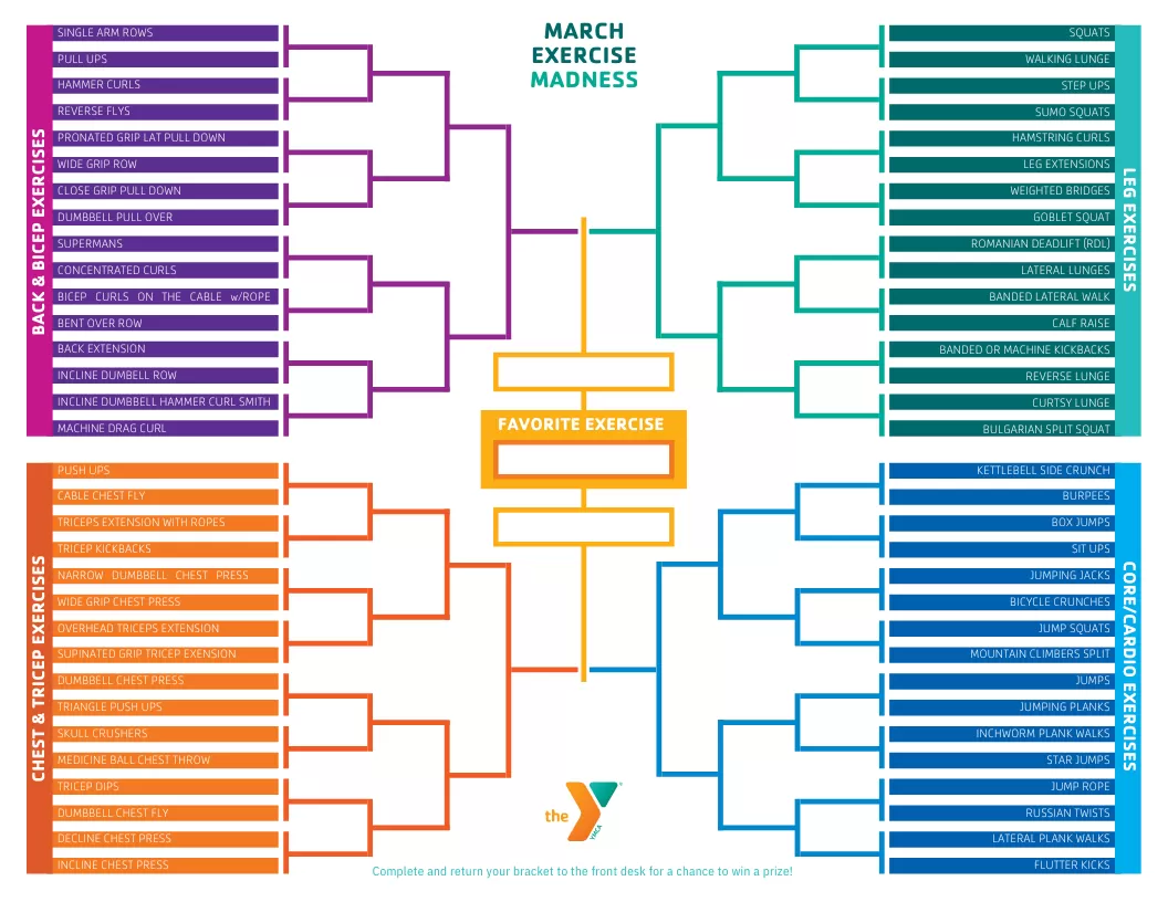 March Exercise Bracket