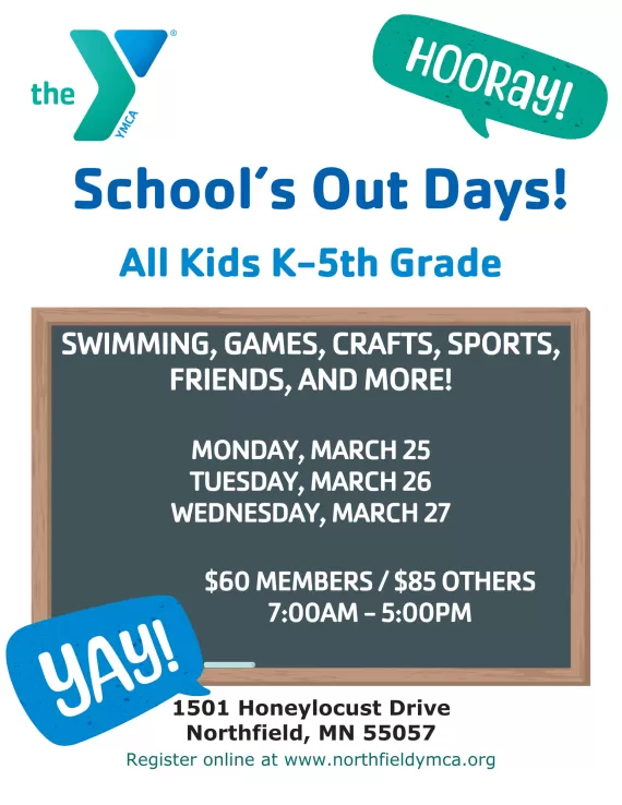 March School's Out Days Flyer
