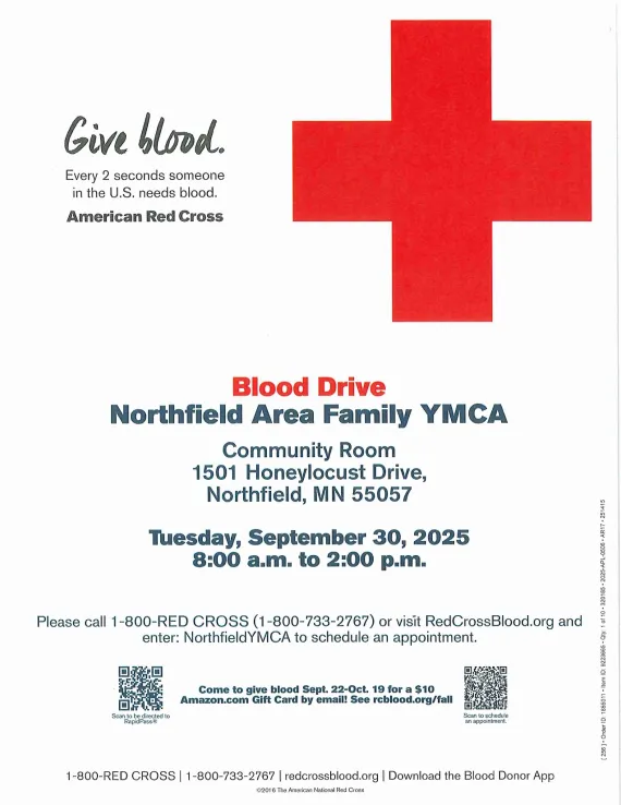 Blood Drive Sept